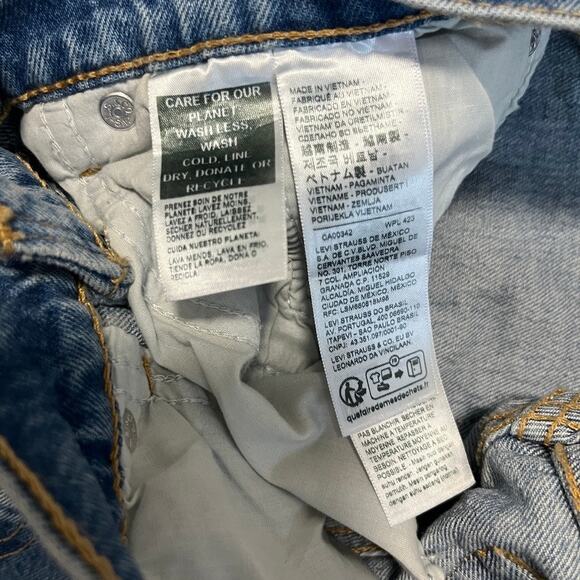 Levi’s Wedgie Straight Jeans Size 28 - Picture 3 of 7